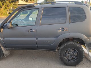 2010 Chevrolet Niva I Рестайлинг, синий, 350000 рублей, вид 4
