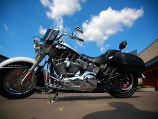 2006 Harley-Davidson Softail Deluxe, белый, 1150000 рублей, вид 3
