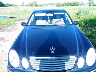 2002 Mercedes-Benz E-Класс 270 III (W211, S211), синий, 860000 рублей, вид 1