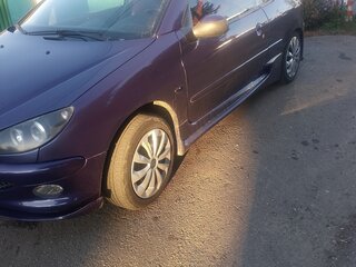 2003 Peugeot 206, фиолетовый, 550000 рублей, вид 3
