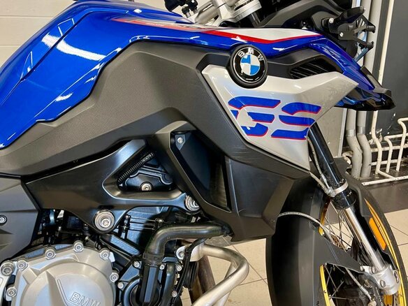 2021 BMW F 850 GS, синий, 1550000 рублей - вид 9
