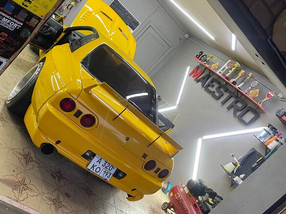 1993 Nissan Skyline VIII (R32), жёлтый - вид 37