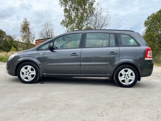 2012 Opel Zafira B Рестайлинг, серый, 877000 рублей, вид 3