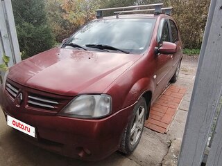 2008 Renault Logan I, красный, 250000 рублей, вид 1