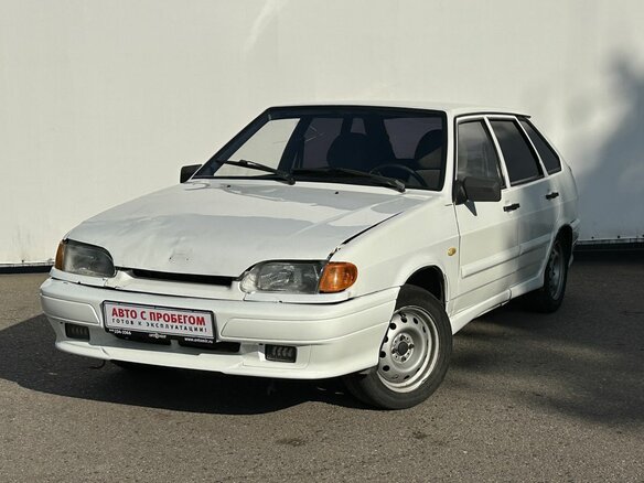 2010 Lada (ВАЗ) 2114, белый, 140000 рублей