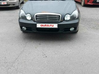 2007 Hyundai Sonata ТагАЗ IV (EF) Рестайлинг, чёрный, 585000 рублей, вид 3