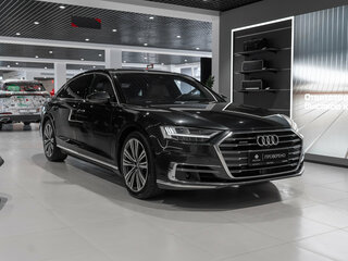 2019 Audi A8 Long 45 TDI IV (D5), чёрный, 4645000 рублей, вид 2
