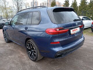 2019 BMW X7 30d I (G07), синий, 6500000 рублей, вид 4