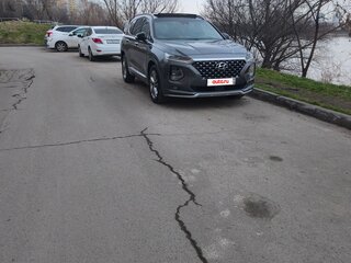 2019 Hyundai Santa Fe IV, серый, 3050000 рублей, вид 1