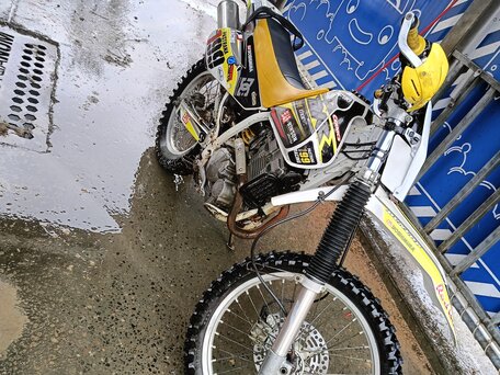 1996 Suzuki DR 250, жёлтый, 230000 рублей, вид 2