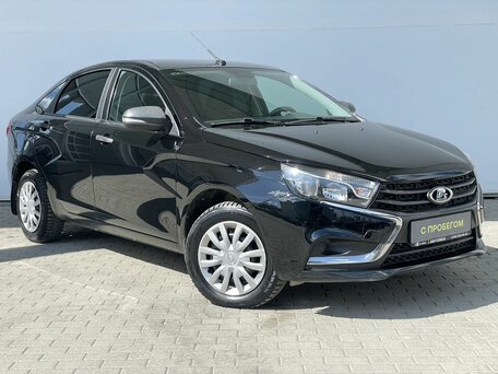 2021 Lada (ВАЗ) Vesta I, чёрный, 768000 рублей, вид 3
