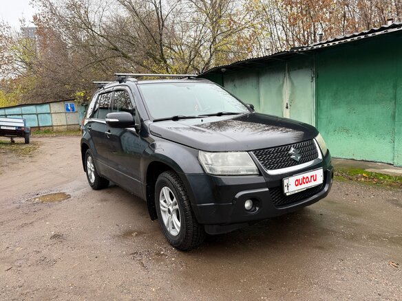 2010 Suzuki Grand Vitara II Рестайлинг, чёрный, 1300000 рублей