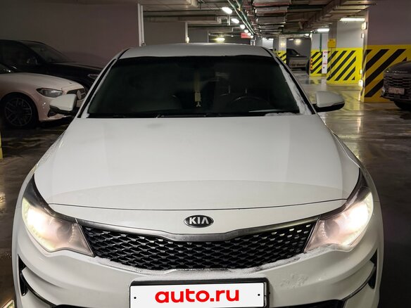 2017 Kia Optima IV, белый, 1700000 рублей - вид 1