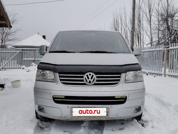 2008 Volkswagen Multivan T5, серебристый, 1300000 рублей - вид 1