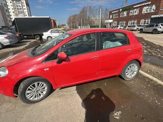 2007 Fiat Punto III Grande Punto, красный, 195000 рублей, вид 4