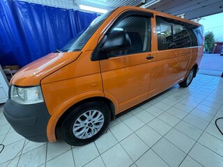 2006 Volkswagen Transporter Long T5, оранжевый, 1770000 рублей, вид 4