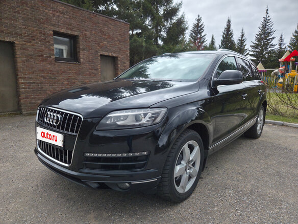2012 Audi Q7 I (4L) Рестайлинг, чёрный, 2150000 рублей