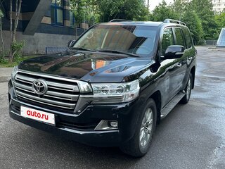 2018 Toyota Land Cruiser 200 Series Рестайлинг 2, чёрный, 5799990 рублей, вид 1