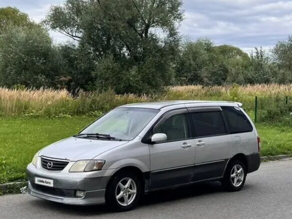 2000 Mazda MPV II (LW), серый, 330000 рублей - вид 1
