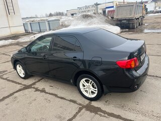 2008 Toyota Corolla X (E140, E150), чёрный, 950000 рублей, вид 3