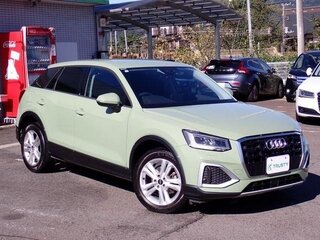 2022 Audi Q2 L 35 TFSI I Рестайлинг, зелёный, 1590000 рублей, вид 2