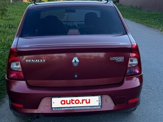 2011 Renault Logan I Рестайлинг, красный, 600000 рублей, вид 4