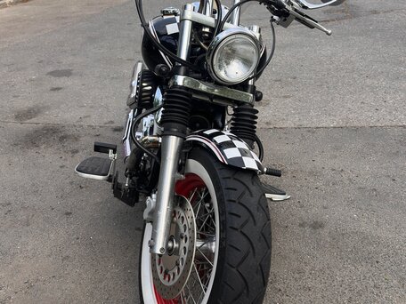1999 Yamaha XVS1100, чёрный, 420000 рублей, вид 4