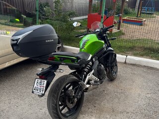 2013 Kawasaki ER-6N, зелёный, 520000 рублей, вид 3