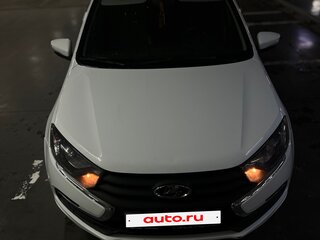 2021 Lada (ВАЗ) Granta I Рестайлинг, белый, 830000 рублей, вид 2