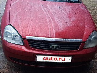 2009 Lada (ВАЗ) Priora I, красный, 180000 рублей, вид 1