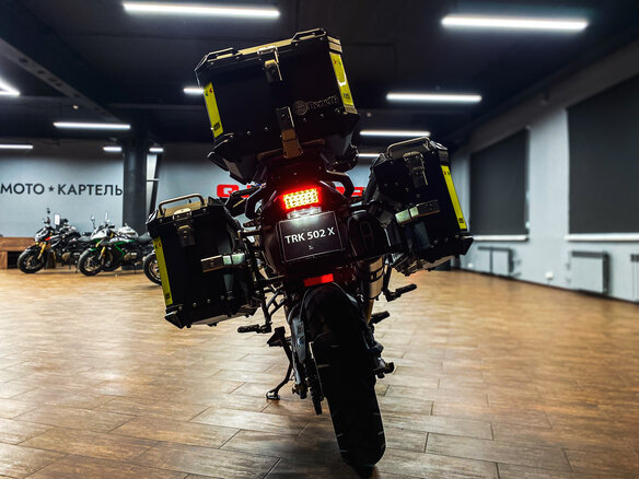 2026 Benelli TRK 502 X, зелёный, 659000 рублей - вид 8