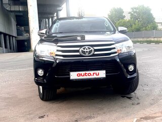 2019 Toyota Hilux VIII, чёрный, 5100000 рублей, вид 1