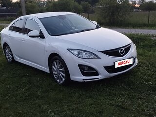 2011 Mazda 6 II (GH) Рестайлинг, белый, 920000 рублей, вид 2