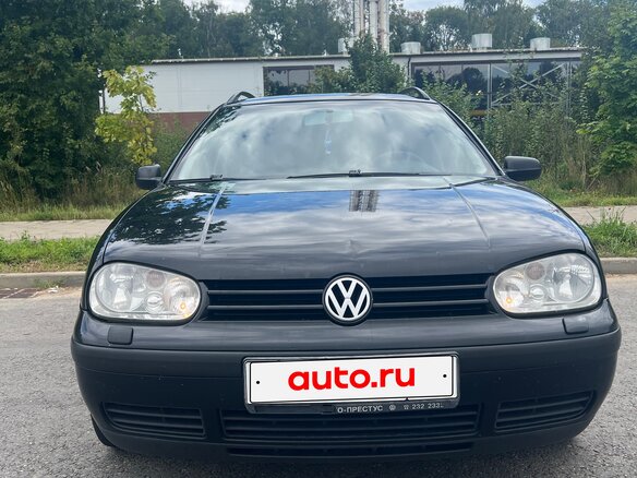 2003 Volkswagen Golf IV, чёрный - вид 1