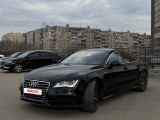 2013 Audi A7 I (4G), чёрный, 2170000 рублей, вид 1