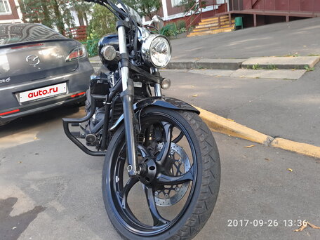 2011 Yamaha XVS1300, чёрный, 930000 рублей, вид 2