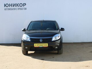 2014 Renault Sandero I, чёрный, 639000 рублей, вид 3