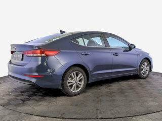 2017 Hyundai Elantra VI (AD), синий, 1275000 рублей, вид 5