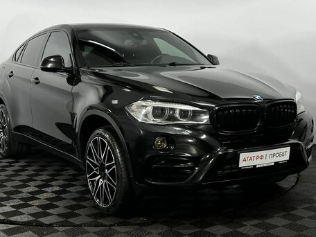2016 BMW X6 35i II (F16), чёрный, 2770000 рублей, вид 4