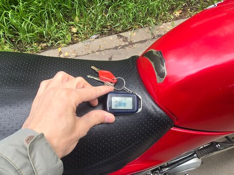 2012 Yamaha YBR125, красный, 100000 рублей, вид 2