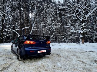 2008 Mitsubishi Lancer X, синий, 750000 рублей, вид 1