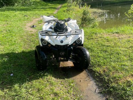2023 Motoland ATV 200 Shark, белый, 150000 рублей, вид 1