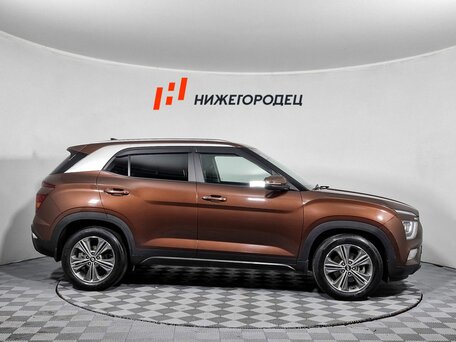 2021 Hyundai Creta II, коричневый, 2189000 рублей, вид 4