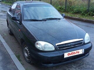 2007 Chevrolet Lanos I, чёрный, 65000 рублей, вид 1