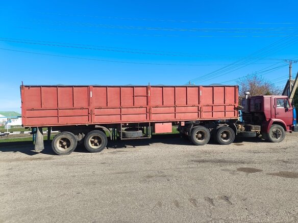 1990 КамАЗ 5410, красный, 600000 рублей - вид 1