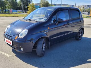 2008 Daewoo Matiz I Рестайлинг, чёрный, 210000 рублей, вид 1