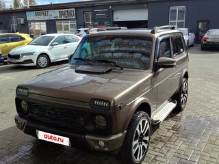 2017 Lada (ВАЗ) 2121 (4x4) Urban I Рестайлинг, коричневый, 740000 рублей, вид 2