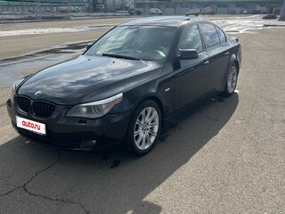 2005 BMW 5 серии 525i V (E60/E61), чёрный, 990000 рублей, вид 5