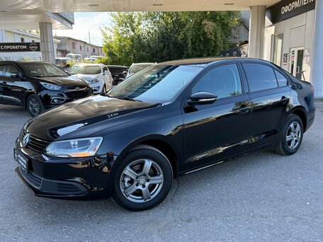 2014 Volkswagen Jetta VI Рестайлинг, чёрный, 1120000 рублей, вид 2