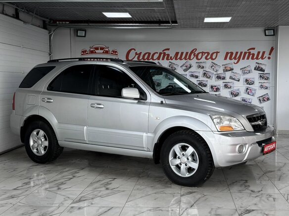 2009 Kia Sorento I Рестайлинг, серый